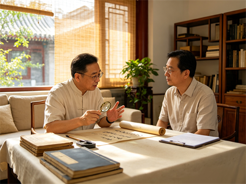 实体老店上门收书画古籍，交易安心有保障