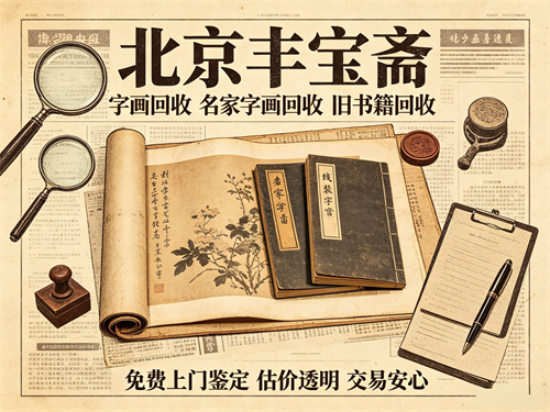  出手名家字画，咨询北京丰宝斋