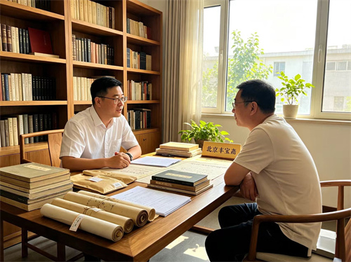  收拾老房翻出字画旧书，北京丰宝斋上门回收拒绝虚高报价套路