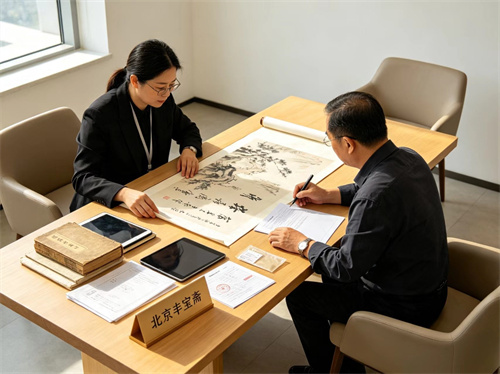 家传书画想出手，北京丰宝斋耐心沟通，尊重藏家想法