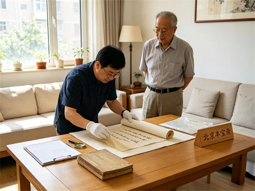  找靠谱字画回收，北京丰宝斋不坑人不骗人，本地上门服务