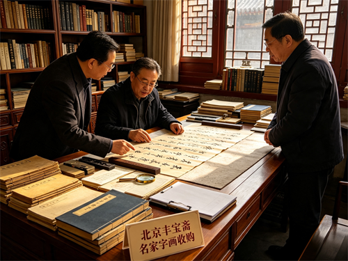 北京丰宝斋上门字画收购，用诚信打消藏家变现顾虑