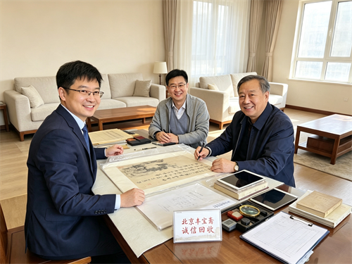 名家字画收购怕踩坑？北京丰宝斋上门回收，耐心服务守好藏家权益