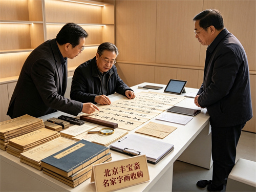 北京丰宝斋：字画收购，拒绝套路，耐心对待每一位藏家
