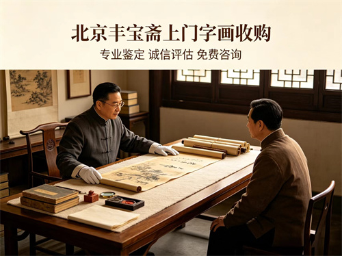 名家字画如何安心变现？北京丰宝斋上门回收守护藏家切身利益