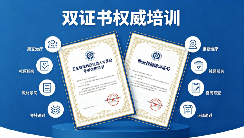 卫健委人才中心认证的社区康复理疗证怎么考？条件、流程、官方渠道全科普