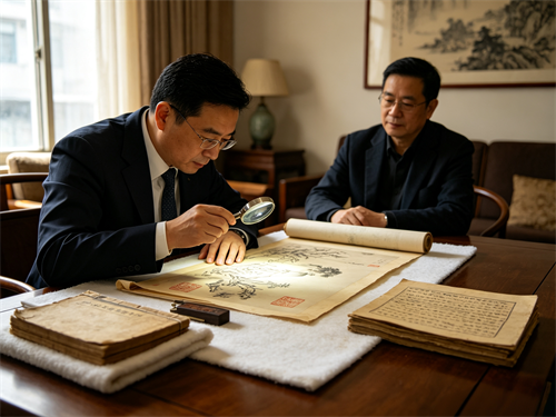 北京上门字画收购，认准丰宝斋避开各类回收套路