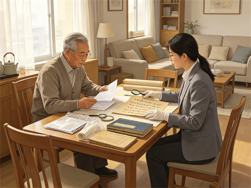  北京上门回收名家字画旧书，认准丰宝斋，不做一锤子买卖