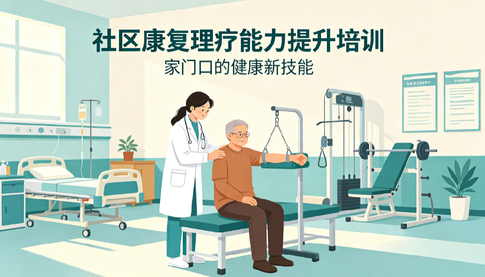 卫健委的社区康复理疗怎么考？在哪报名？一次给你说清楚