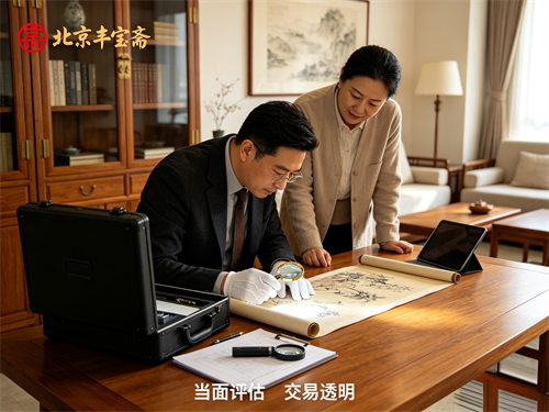 家中名家字画想出手顾虑重重？北京丰宝斋上门鉴定回收，踏实省心