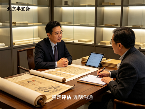 藏家出手书画最看重靠谱，北京丰宝斋以耐心服务，守住艺术品交易本心