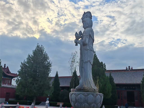 洪洞广济寺观音祥云